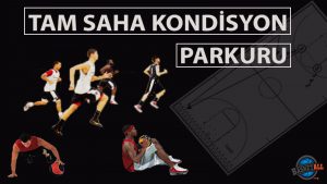 Basketbolda tam saha kondisyon parkuru